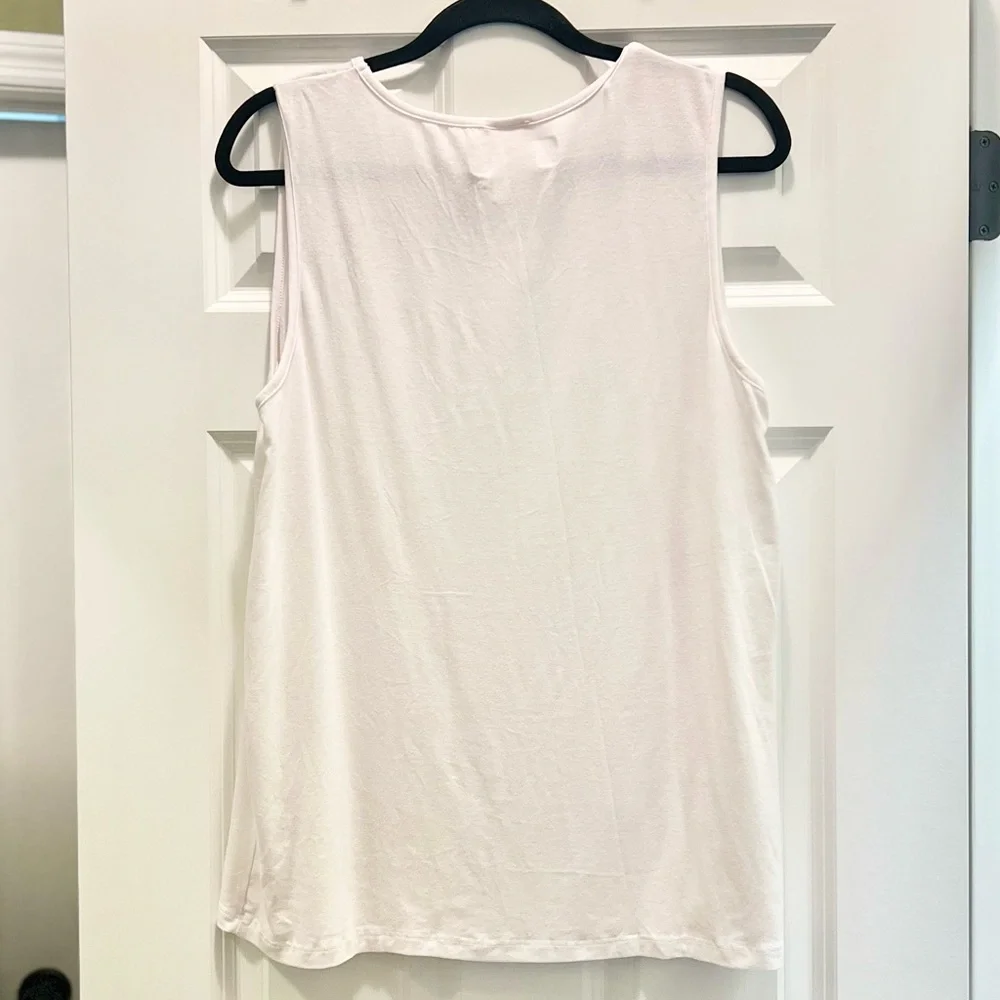 3/$19 NWT Vocal USA embellished shimmer sleeveless tank top blouse - Picture 14 of 16